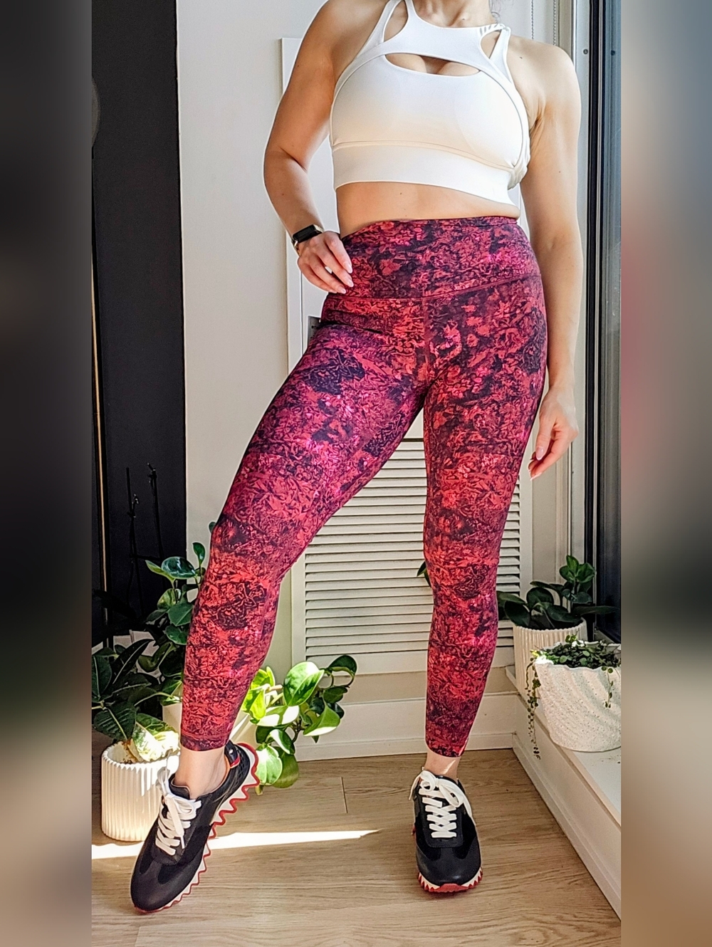 Lululemon Two Tone Patterned Leggings